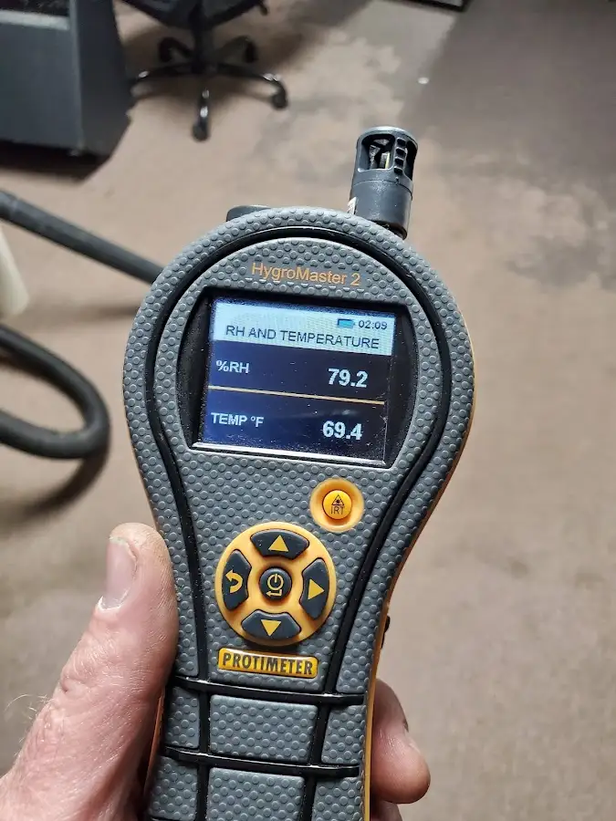 Moisture meter humidity assessment for Mold Remediation & Removal in Palmyra